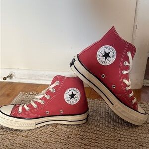Converse Chuck Taylor 70s Red High-Top Sneakers